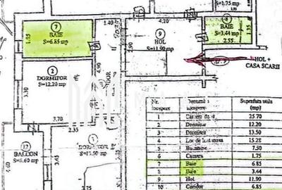 Comision 0 I Apartament 3 camere I Cartierul Arhitecților - 8