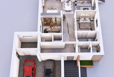 Casa foarte spectaculoasa 300mp | Teren 900mp  | Balotesti | La stadiul actual - 8