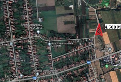Teren de 4500 mp, în Zădăreni - 2