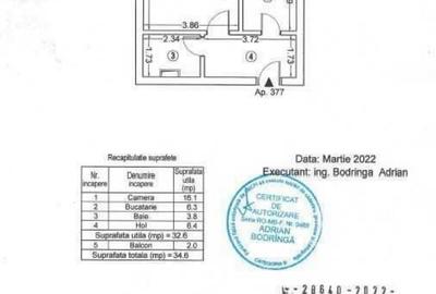 Garsonieră decomandată, mobilată în Lujerului - 5
