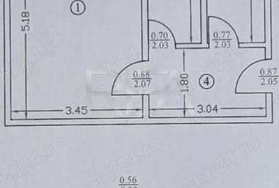 Garsoniera, 33 mp+boxa 6,4mp, P/4-Drumul Taberei - 3