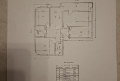 Apartament cu 4 camere decomandat în Central