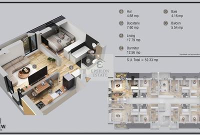 Ap. 2 cam. aprilie 2026 zona Militari Residence - 2
