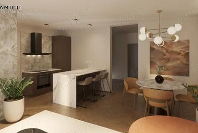 Apartament cu 3 camere semidecomandat în Central - 3