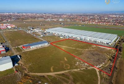 Teren de 25000 mp, în Aradul Nou