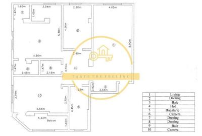 Penthouse S?oseaua Nicolina 130MP   Mobilat Utilat Lux - 8
