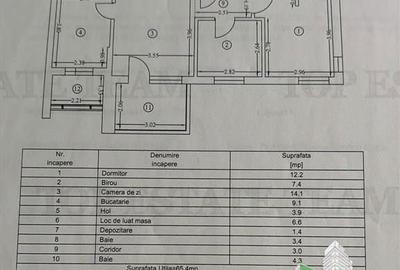 Apartament cu 3 camere, mobilat în Bucureștii Noi - 4