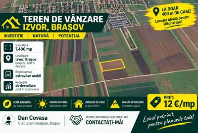Teren de 7400 mp, în Tărlungeni