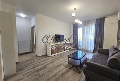Apartament cu 2 camere semidecomandat, mobilat în Între Lacuri