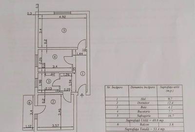 Apartament cu 2 camere decomandat în Dărmănești - 12