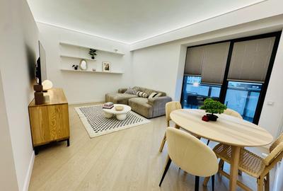 Apartament cu 3 camere semidecomandat, mobilat în Pipera - 2