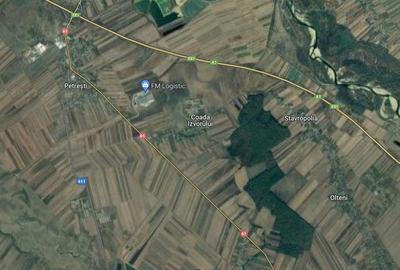 Teren Construcții extravilan de 46900 mp, în Petrești - 2