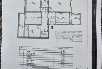 Apartament cu 4 camere decomandat în Central