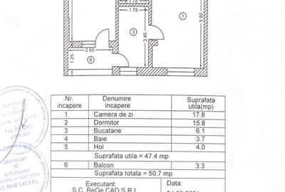 Apartament cu 2 camere semidecomandat în Titan - 9
