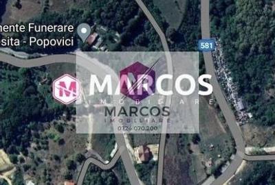 Teren de 3465 mp, în Cuptoare (Reșița)
