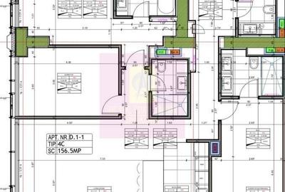 Apartament cu 4 camere în Lacul Tei