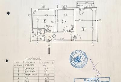 Apartament cu 2 camere decomandat în Central