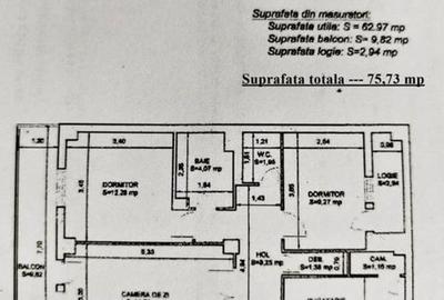 Apartament cu 3 camere decomandat, mobilat în Central - 2