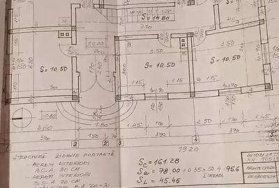 Casă cu 3 camere cu Teren 1000 Mp în Central - 4