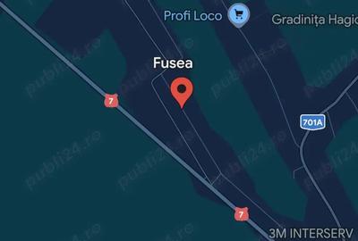 Teren de 5000 mp, în Fusea - 6
