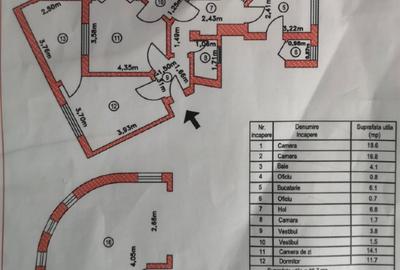 Apartament cu 4 camere decomandat, mobilat în Cișmigiu - 2
