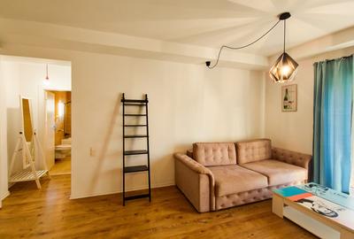 Apartament cu 2 camere semidecomandat, mobilat în Ștefăneștii de Jos