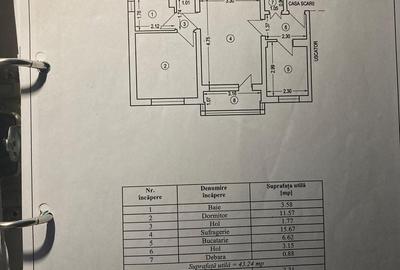 Apartament cu 2 camere decomandat în Central