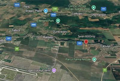 Teren Construcții intravilan de 6000 mp, în Moara Vlăsiei - 3