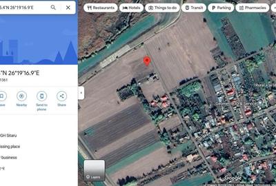 Teren de 3200 mp, în Sitaru