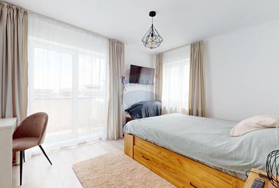 Apartament cu 3 camere decomandat, mobilat în Tractorul - 8