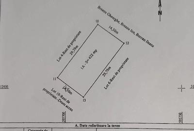 Teren de 432 mp, în Berceni