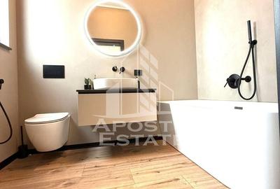 Penthouse cu 4 camere semidecomandat, mobilat în Dumbrăvița - 15