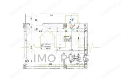 Apartament cu 2 camere semidecomandat în Braytim