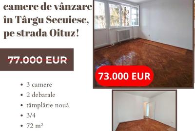 Apartament cu 3 camere de vânzare în Târgu Secuiesc, pe strada Oituz! - 10
