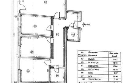 Apartament cu 3 camere decomandat în Chitila - 3