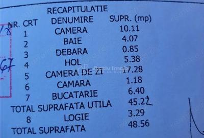 Apartament cu 2 camere decomandat în Rovine - 9