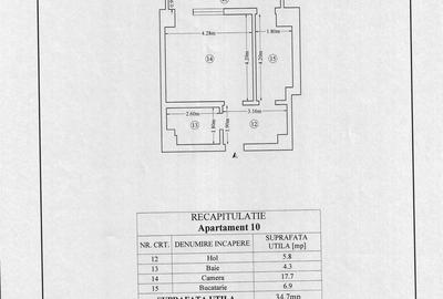 Garsonieră decomandată, mobilată în Tătărași - 8