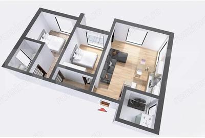 Apartament cu 4 camere decomandat în Central - 1