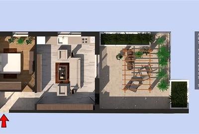 Penthouse, Proprietar, incalzire pardoseala, 2023, terase 40 mp, zona case - 3