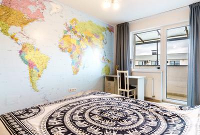 Apartament cu 3 camere, mobilat si utilat, strada Rodnei. - 9