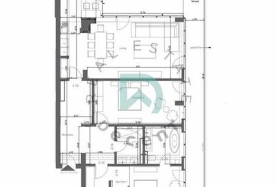 Apartament cu 3 camere decomandat în Tractorul - 17