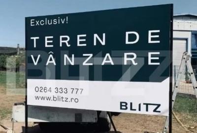 Teren de 2400 mp, în Bucium