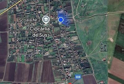 CIOCARLIA DE SUS TEREN INTRAVILAN 123.400 MP PRET 1.480.000 EURO - 2