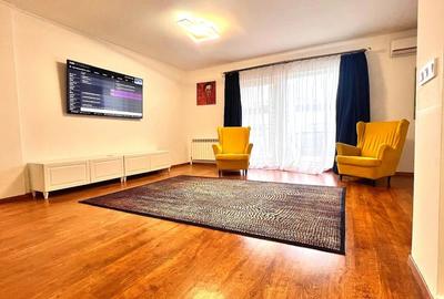 Apartament cu 3 camere decomandat, mobilat în Băneasa