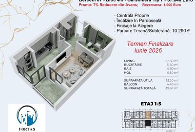 Garsoniera spatioasa | 10 min METROU | Incalzire in pardoseala | 0% Comision - 4