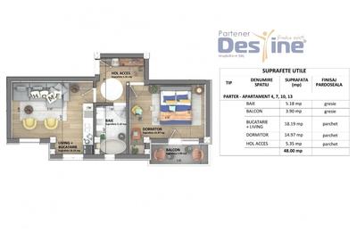 Garsonieră decomandată în Vișani - 4