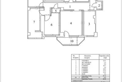 Apartament spatios 4 camere zona Iancului aproape de metrou! - 20