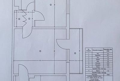 Apartament cu 2 camere decomandat în Exterior Vest - 1