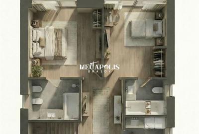 Casă individuală cu 4 camere cu Canalizare în Central - 2