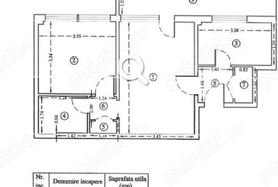 Apartament cu 2 camere semidecomandat în Titan